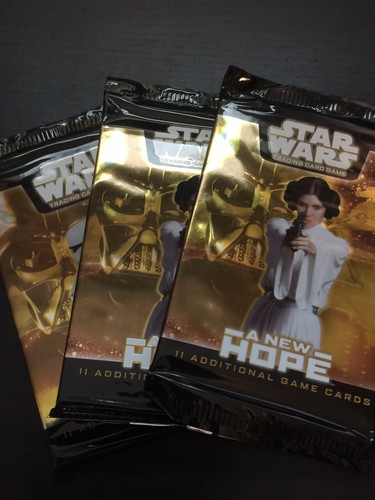 Star Wars TCG WOC 9 boosters A new Hope Sith rising Attack of the clones -3 each - Picture 2 of 4