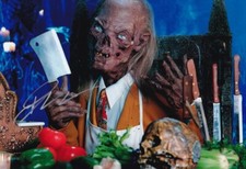 JOHN KASSIR signed Autogramm 20x30cm TALES FROM THE CRYPT in Person autograph