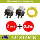 <!--F#f_0-->2 Pcs General Primer Bulb 0.5m Fuel Hose Line for Chainsaws Brushcutters Trimmer<!--F/-->