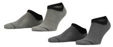 Esprit Mens Allover Stripe 2 Pack Sneaker Soc...