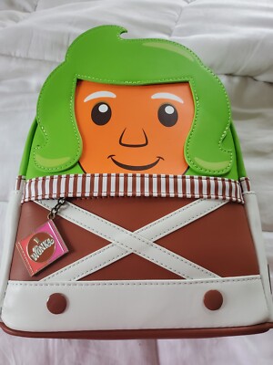 Loungefly Willy Wonka Oompa Loompa Mini Backpack New with Tags EXCLUSIVE 