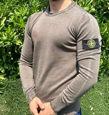 Stone Island Knit Light Pullover Crew Neck Sweater Slim Fari condition Size S
