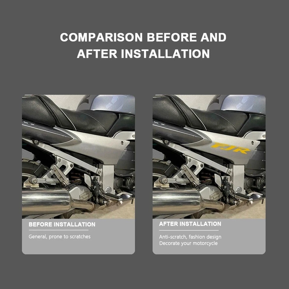 Calcomanía impermeable adhesiva de motocicleta FJR para Yamaha FJR1300 FJR1300A FJR1300ES Foto 2 de 4