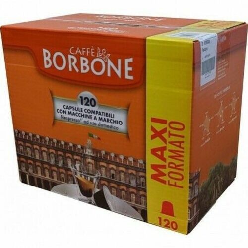 Café borbone Paquete 120 Cápsulas Mezcla Noble Compatible Nespresso - Zdjęcie 1 z 1