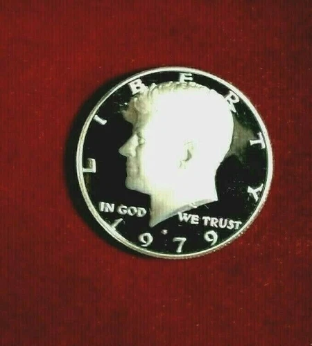 1979 - S Kennedy Half Dollar T-1 Proof Clad Deep Cameo Gem  Beauty