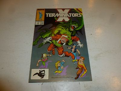 X-TERMINATORS Comic - Vol 1 - No 2 - Date 11/1988 - Marvel Comics 