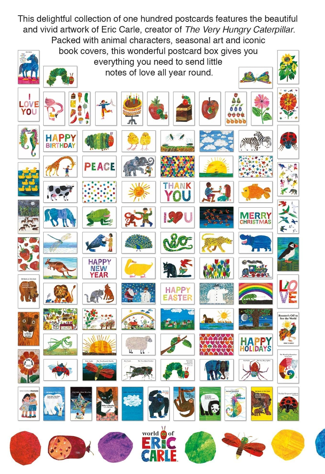 Thumbnail - Eric Carle: 100 Postcards | Eric Carle | Buch | Englisch | 2015