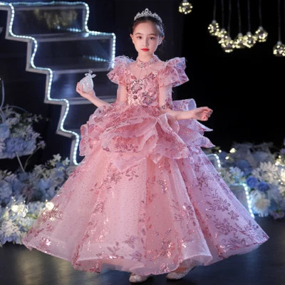 Princess Dress Party for Kid Girl Even Vestidos Prom | eBay