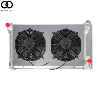 3 Row Radiator Fan Shroud For 1967-1972 Chevy C10 C20 C30 K10 K20 K30 GMC Truck