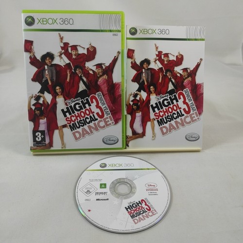 DISNEY HIGH SCHOOL MUSICAL 3 Xbox 360 Game only with manual not Dance Pad Mat - Picture 1 of 2