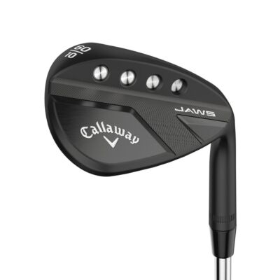CALLAWAY JAWS FULL TOE BLACK LOB WEDGE 64°-10° (BOUNCE) STEEL