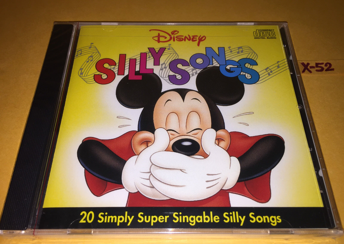 Disney Silly Songs CD 20 hits mickey mouse skip along tippy toes