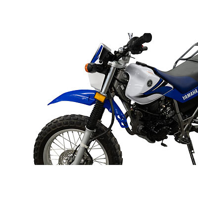 High Fender Kit w/Acerbis Blue Fender–Fits: Yamaha TW200 Trailway