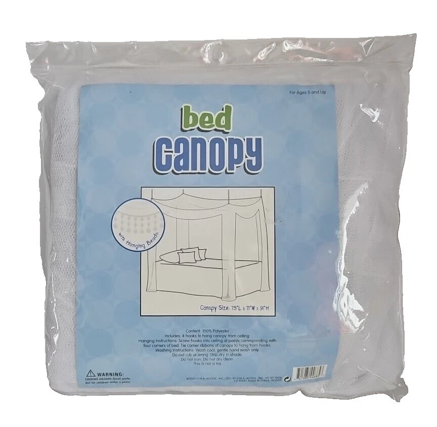 Malla White Cama Queen y toldos