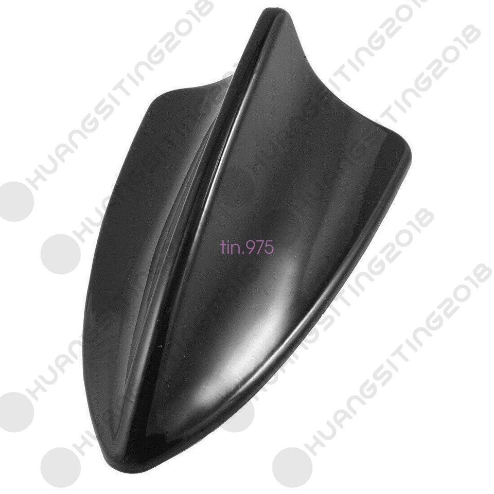 Black Universal SUV Car Roof Radio AM/ FM Signal Shark Style Aerial Fin Antenna Foto 2 de 4