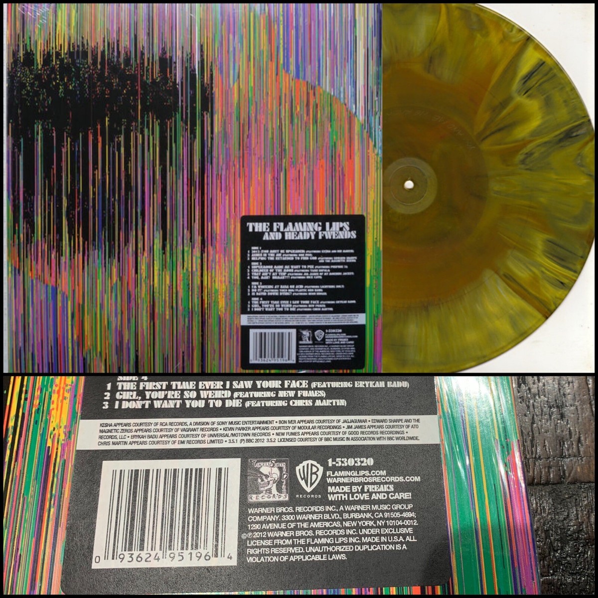 THE FLAMING LIPS And Heady Fwends LP Vinyl SEALED-Tame