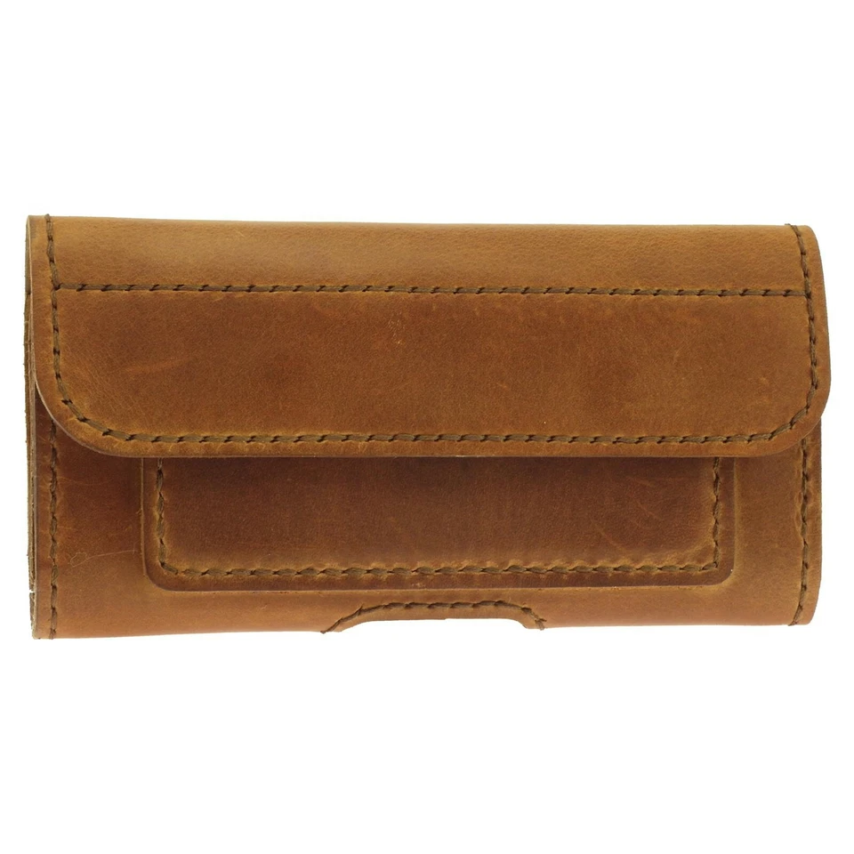 PREMIUM HAND SEWN OF COWHIDE WAIST POUCH CASE COVER FOR SAMSUNG GALAXY Z FOLD - Image 2 of 4