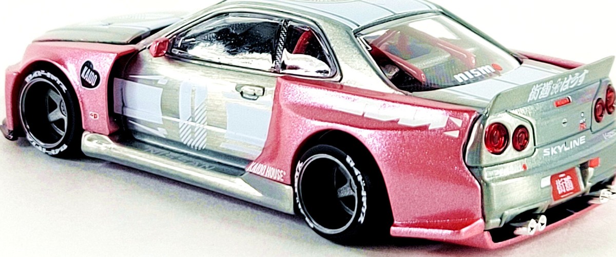 Kaido House x Mini GT Nissan Skyline (R34) Kaido Racing
