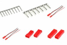 JST Male/Female Pin JST-2P Wire /Housing 2.54mm Crimp Terminals Connector