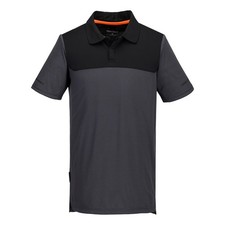 Image of Portwest EV4 Lightweight Polo Shirt Short Sleeve Outdoor Safety Workwear Top
