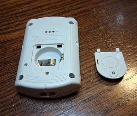 White Dreamcast VMU NO CAP 241 Block Tested NO BATT See Pics/Description