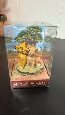 Disney Enesco Lion King Simba & Nala Figurine 2.5'' Tall New In Box 