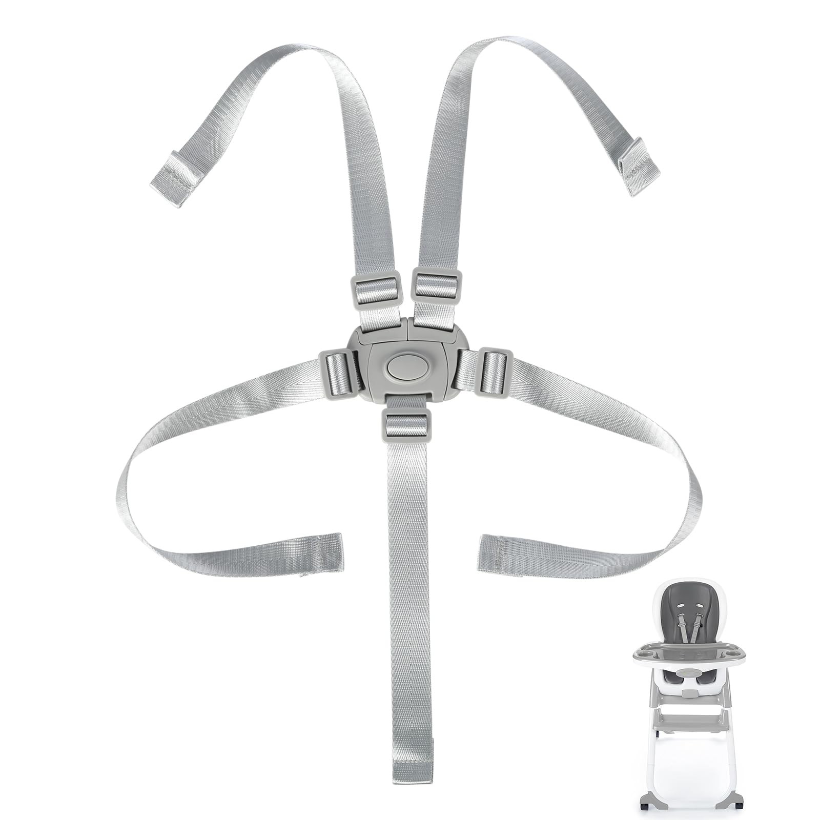Straps Replacement Compatible With Ingenuity For Grey