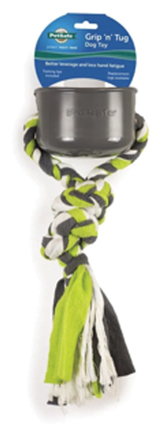 PetSafe Durable Rubber Grip & Tug Dog Toy for Active Play & 