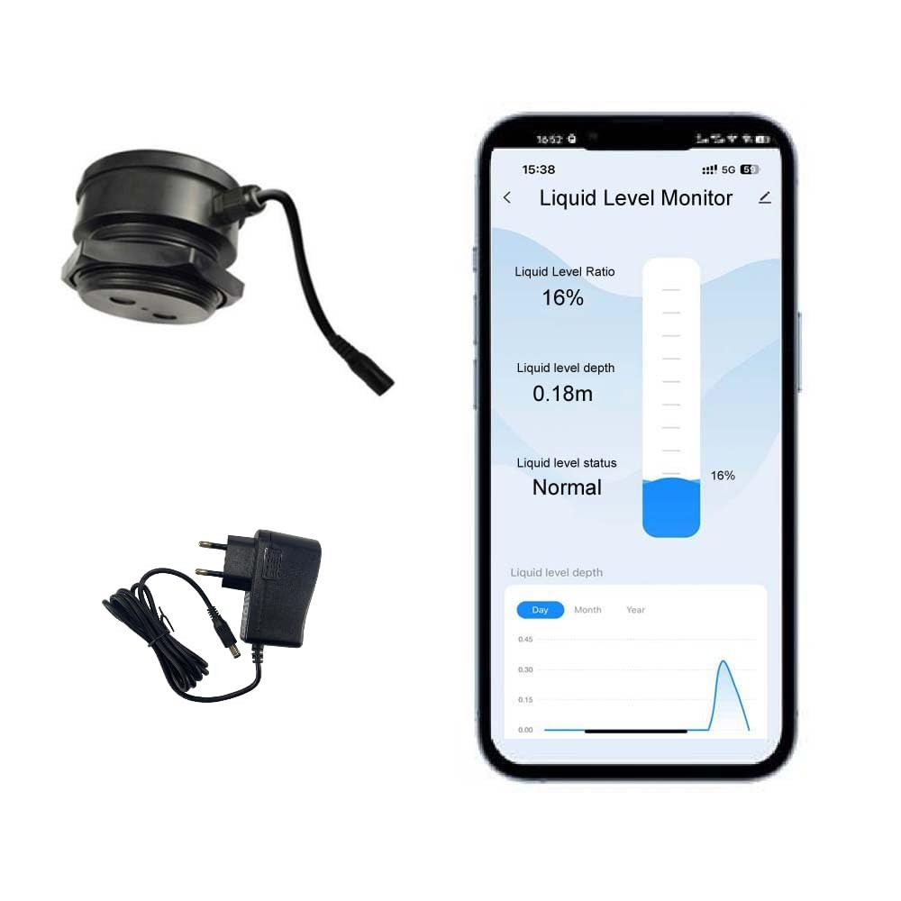 EPTTECH TLC2206 Tuya Smart Life Mobile App Wireless WIFI Remote-Ultraschall-E...