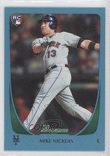 2011 Bowman Draft Blue 184/499 Mike Nickeas #95 1c6