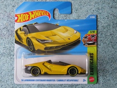Hot Wheels H6A 002 '16 LAMBORGHINI CENTENARIO Roadster gelb 2026 002/250 CaseA