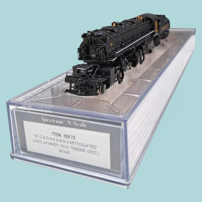 #ad Bachmann 82672 Camp;O H 4 2 6 6 2 Articulated Steam Loco amp; Tender #1340 DCC Tested $289.99