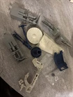 1979 STAR WARS MILLENNIUM FALCON Parts Lot. - GUNNER CHAIR- Training Arm + More