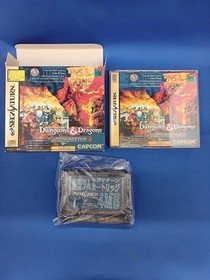 [Rare] Dungeons & Dragons Collection Sega Saturn CAPCOM T-1224G 4MB RAM A5884