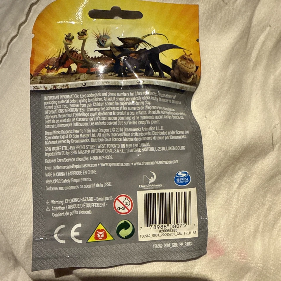 Cómo entrenar a tu dragón 2 mini figura de batalla juguete hábil DreamWorks nuevo sellado Foto 2 de 2