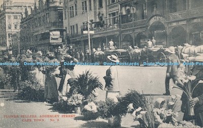 R030355 Blumenverkäufer Adderley Street Kapstadt Spes Bona B Hopkins