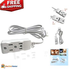 Versatile 3FT to 15FT Power Strip, Surge Protection for TVs  Low Power Devices