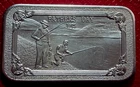 1973 Fathers Day Art Bar-Mother-Lode Mint 1 Troy oz .999 Fine Silver-A