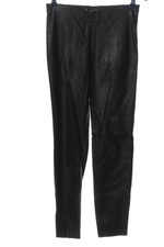 ZARA WOMAN Pantaloni in ecopelle Donna Pantalone Taglia IT 38 nero stile casual