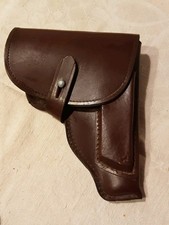 Pistolentasche Leder braun MdI NVA für Pistole Makarow 9 mm gebraucht