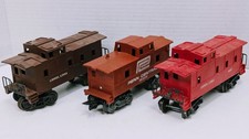 Lot of 3 Lionel/Marx Cabooses - Preowned