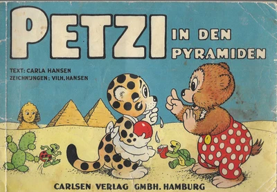 Petzi Nr.3 / 1954 Petzi in den Pyramiden - Bild 1 von 2