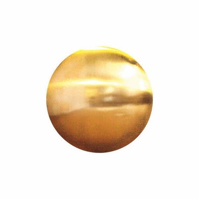 Runde Gold gewölbte Knöpfe - glänzend gold gewölbt Kunststoff mit Schaftknöpfen (B897)