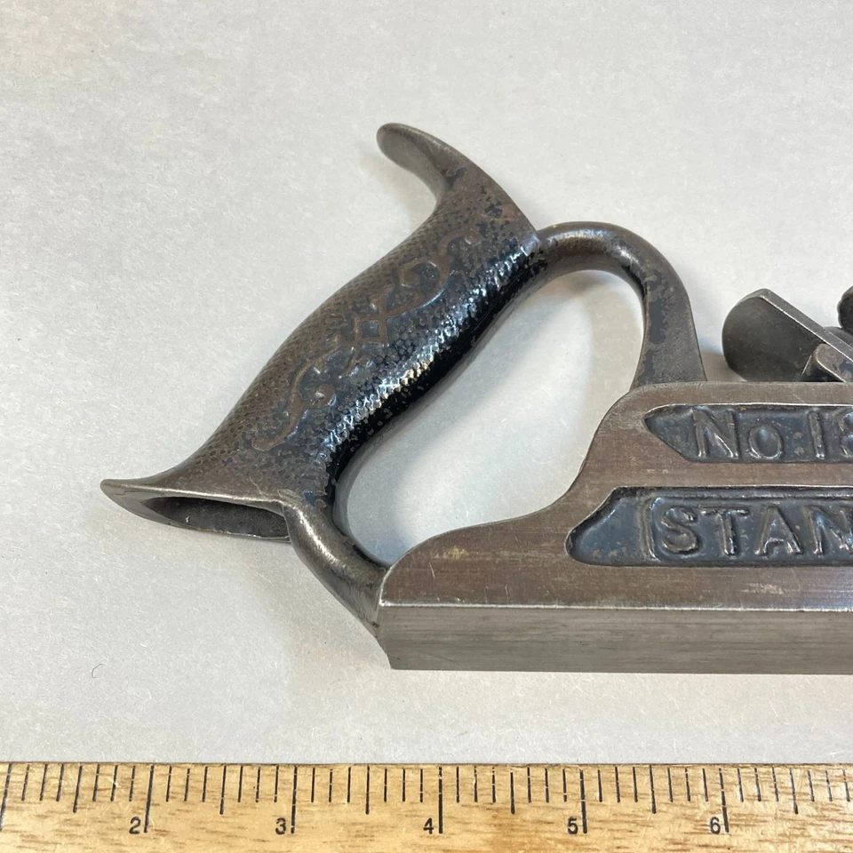 Stanley Plane Handled Iron Rabbet #180 Parts or Repair USA - Image 3 of 4