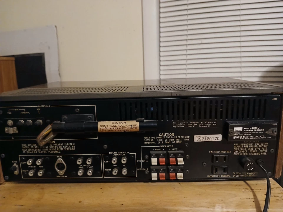 Receptor estéreo Sansui 6060 - Regalo perfecto Foto 3 de 4