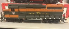 HO Scale Great Northern GP30 Locomotive Bachmann.  Track Tested. Works 