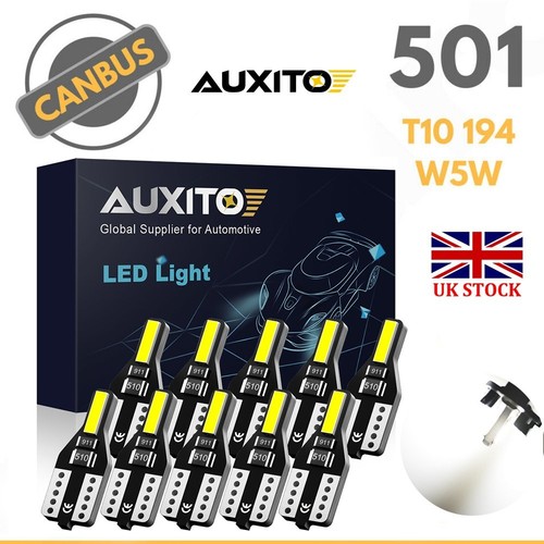 14-Piece Combo LED Interior Light Kit – Dome, Map, Door, License Plate Bulbs – White, SHENKENUO