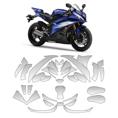 Vinilo PPF Kit Completo YAMAHA R6 2006 2009