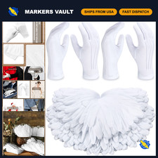Formal White Gloves for Men  Women - Parade, Uniform, Costume Accessory