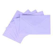 50Pcs Invitation Envelopes, 6 x 4 Inch Card Envelopes for Wedding Light Purple